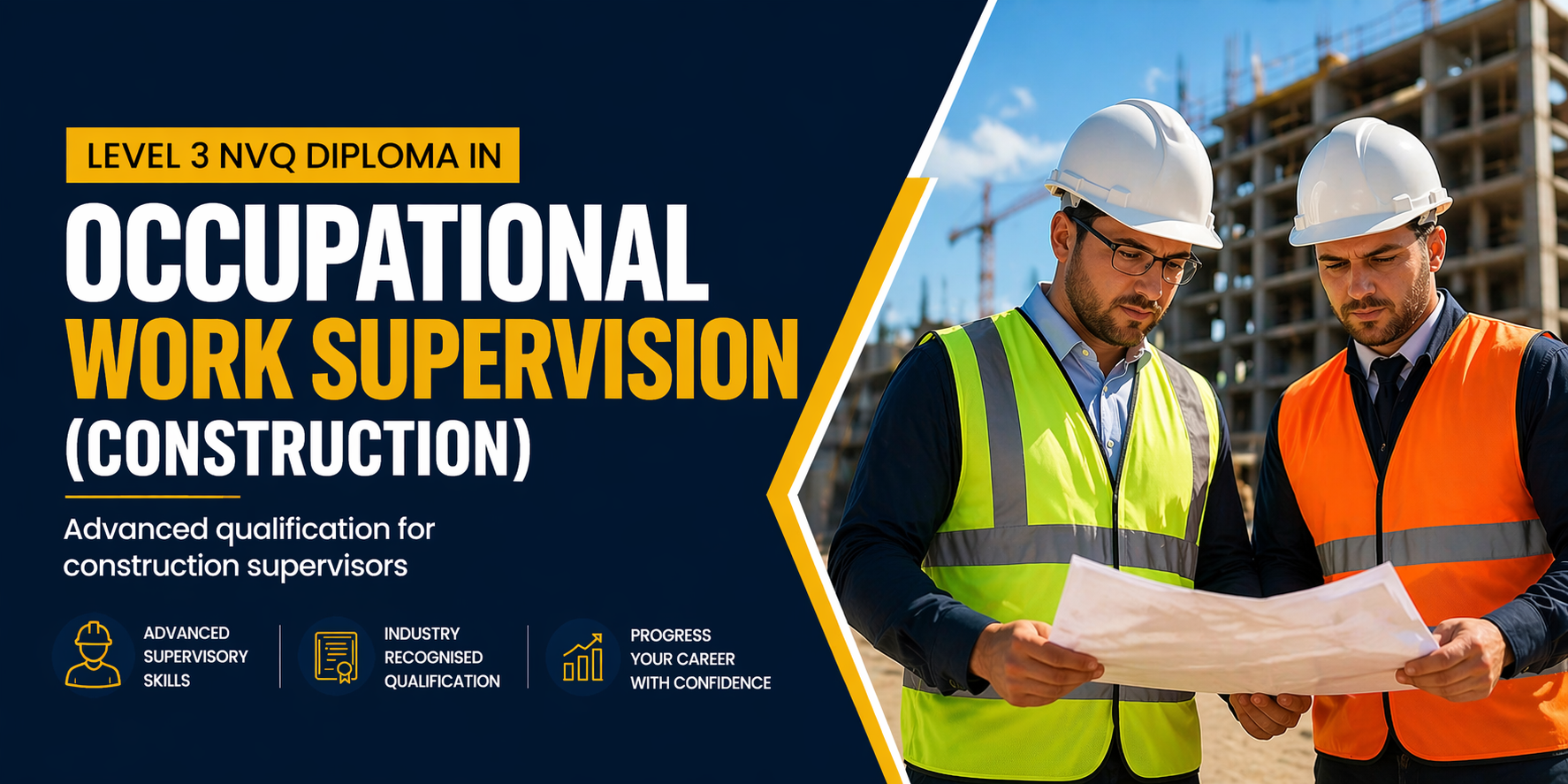 Level 3 NVQ Diploma in Occupational Work Supervision (Construction)
